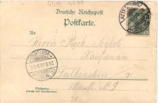 Gruss aus Altenburg - Litho