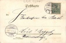 Gruss aus Cottbus - Litho