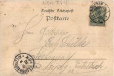 Gruss aus Meissen - Litho