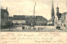 Gruss aus Wilsdruff - Marktplatz