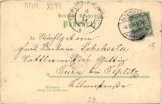 Gruss aus Geising - Altenberg - Litho