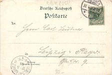 Gruss aus Meissen an der Elbe - Litho