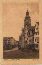 Gruss aus Hachenburg - Marktplatz
