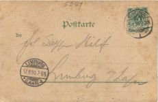 Gruss aus Freusburg - Litho - Kirchen