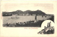 Königswinter am Rhein - Gruss vom Drachenfels
