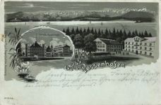 Gruss aus Possenhofen - Litho