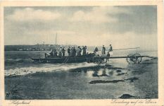 Helgoland - Landung auf der Dühne