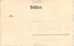 Gruss aus Lehe - Litho
