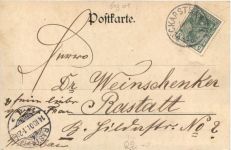 Gruss aus Schönau bei Heidelberg