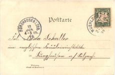 Gruss aus Mühldorf am Inn - Litho