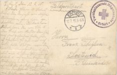 Erfurt - Vereinslazarett Hügelschule