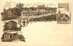 Gruss aus Verdenn - Litho