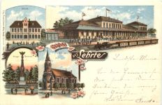 Gruss aus Lehrte - Litho