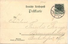 Waldhaus Querum bei Braunschweig - Litho