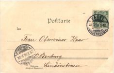 Gruss aus Varel - Litho