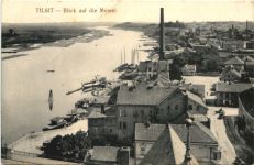 Tilsit - Blick auf die Memel