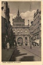 Danzig - Langgassertor und Stockturm