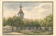 Rumburg - Dekanalkirche mit Kirchpatz