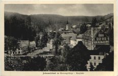 Johannisbad im Riesengebirge - Kurplatz