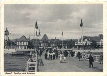 Zoppot - Seesteg und Kurhaus
