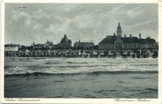 Swinemünde - Strand am Kurhaus