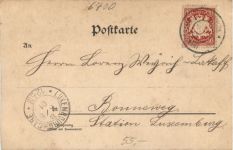 Gruss aus Ludwigshafen - Friesenheim - Litho