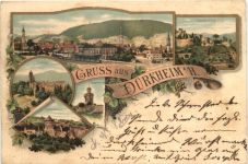 Gruss aus Bad Dürkheim - Litho
