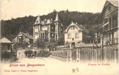 Gruss aus Bergzabern - Eingang ins Kurthal