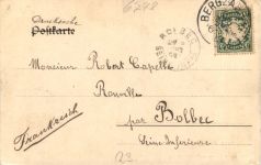 Gruss aus Bergzabern - Eingang ins Kurthal