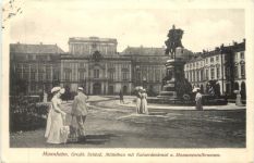 Mannheim - Großherz. Schloß - Feldpost