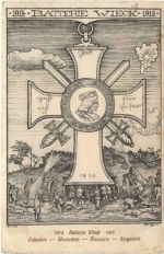 WW1 Batterie Wieck 1916 - Feldpost