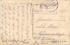 WW1 Batterie Wieck 1916 - Feldpost