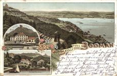 Gruss aus Bodman - Litho