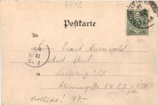 Gruss vom Neuffen - Litho - Vorläufer 1893
