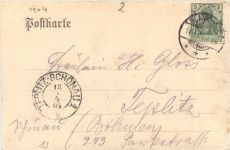 Blankenese - Gruss asu Sagebiels Fährhaus