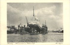 Hamburg - Schwimmdock von Blohm und Voss