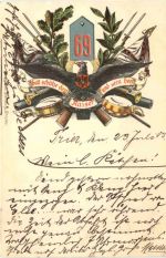 Trier Infanterie Regiment 69 - Litho