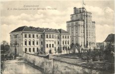 Kremsmünster - Ober-Gymnasium mit Strnwarte