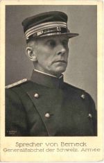 Sprecher von Berneck - Schweizer Armee