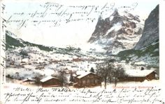 Grindelwald und Wetterhorn