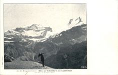 Klausenstrasse - Blick auf Scheerhorn