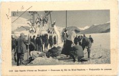 Concours de Ski du Mont Genevre