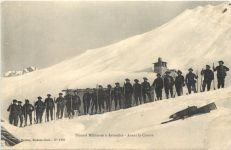 Skieurs Militaires a Arrondaz