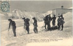 Briancon - Transport un malade Ski