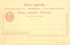 Schweiz Ganzsache