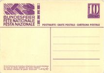 Bundesfeier Postkarte 1935