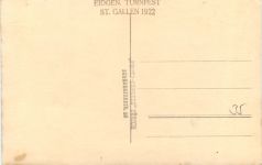 St. Gallen - Eidg. Turnfest 1922