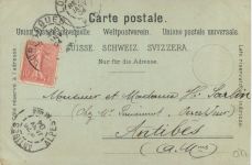 Gruss aus Zürich - Litho
