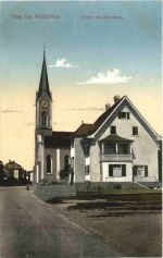 Töss bei Winterthur - Kirche und Pfarrhaus