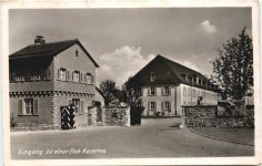 Eingang zu einer Flak Kaserne